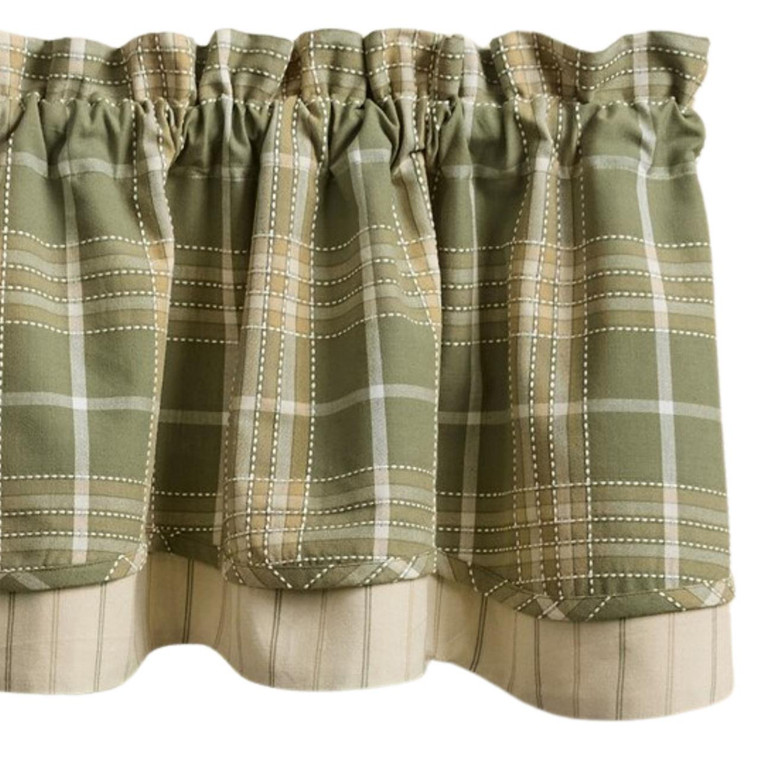 Blossom Grove Lined Layered Valance - 72x16