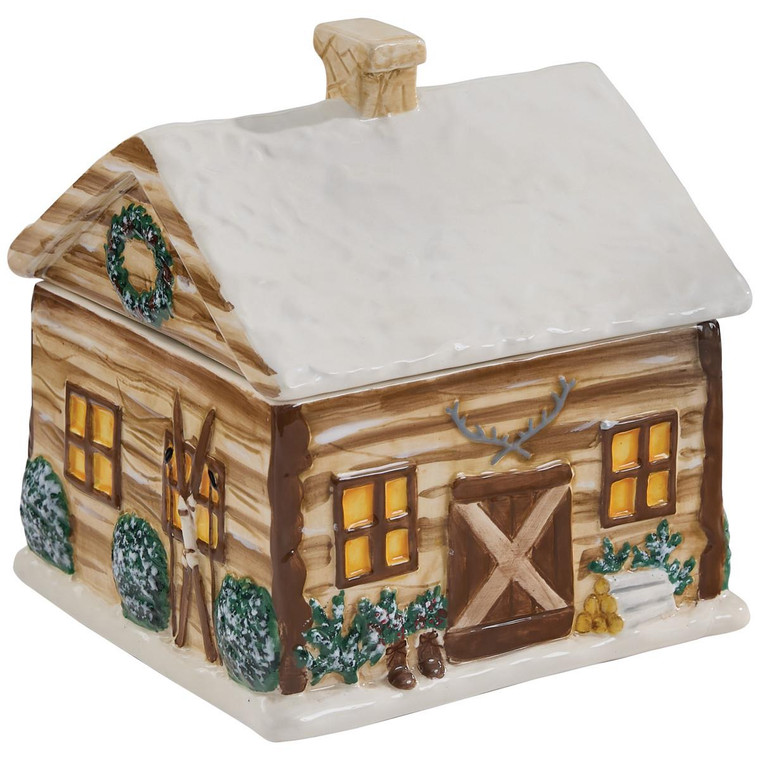 Cabin Sweet Cabin Cookie Jar