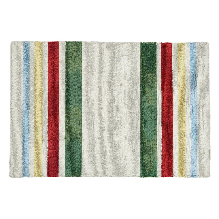 Camp Stripe Hooked Rugs
