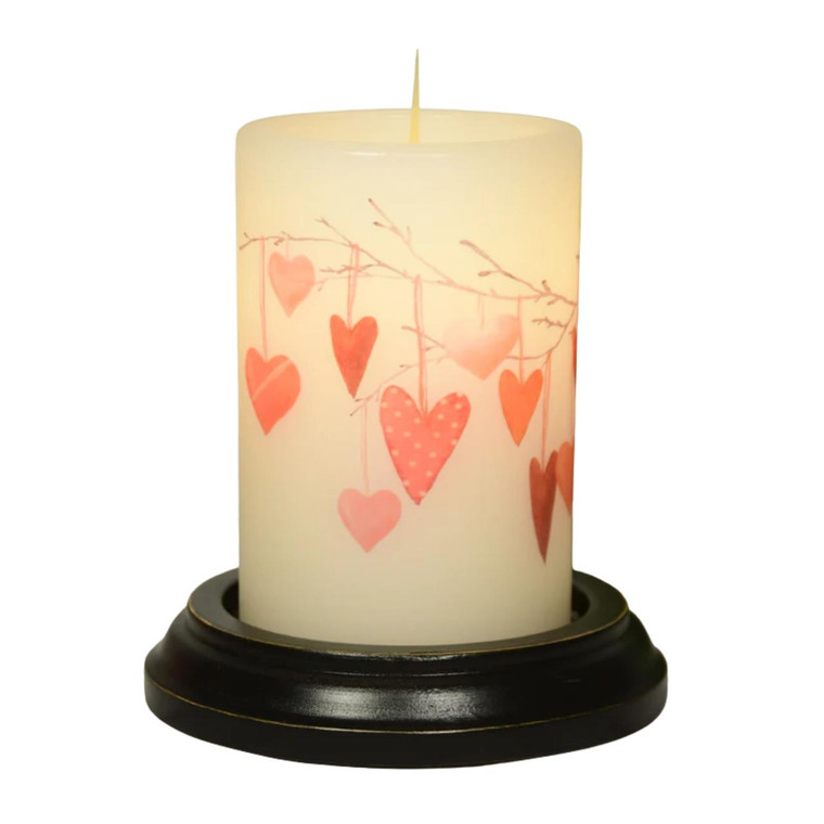 Candle Sleeve - Love Valentine Branch Vanilla