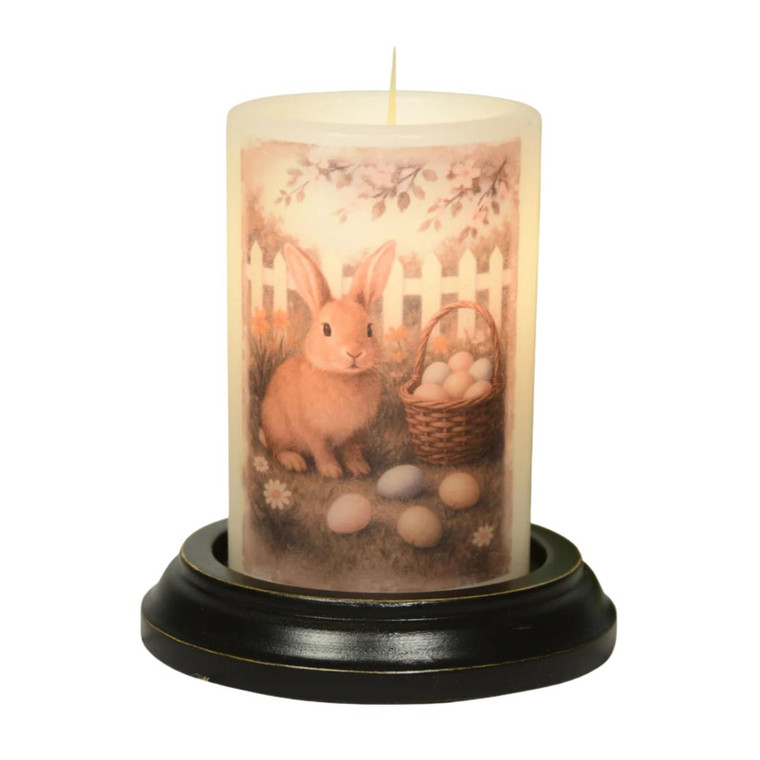 Candle Sleeve - Springtime Bunny Vanilla