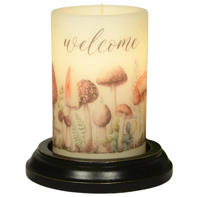 Candle Sleeve - Welcome Forest Floor Vanilla