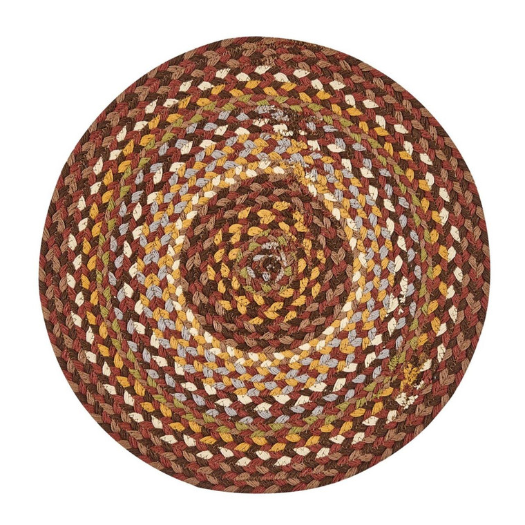Cooper Braided Placemats - Round 15" Set of 2