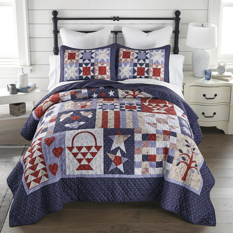 County Fair Quilt Set - With Shams