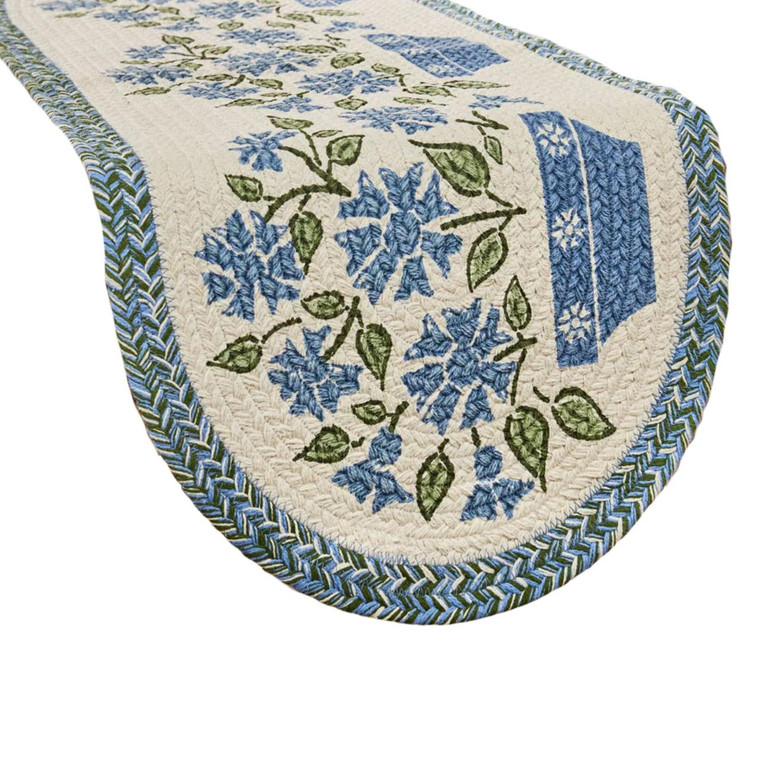 Emmaline Braided Table Runner - Oval 15x36