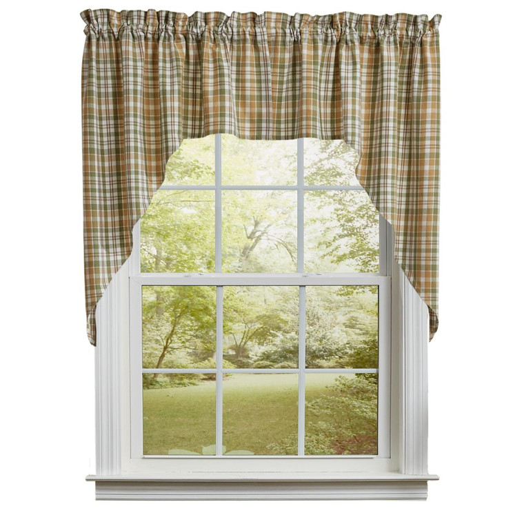 Farmstead Plaid Swags - 72x36