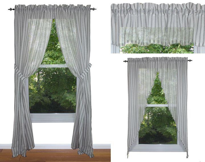 Gristmill Cream Curtain Collection