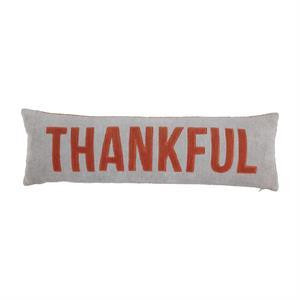Haunt/Thankful Reversible Pillow - 11x35 - FINAL SALE - NO RETURNS