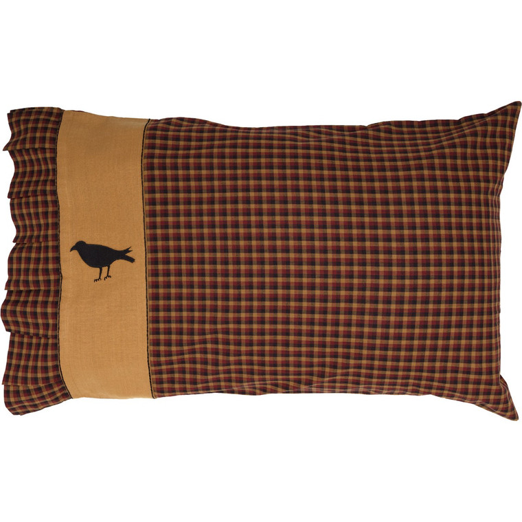 Heritage Farms Crow Pillowcases - Standard Set of 2