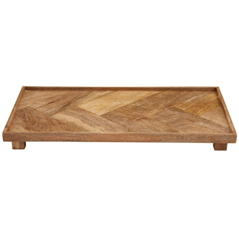 Herringbone Footed Serving Board - Large