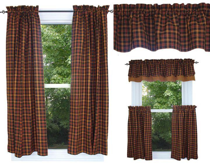 Homestead Black Curtain Collection