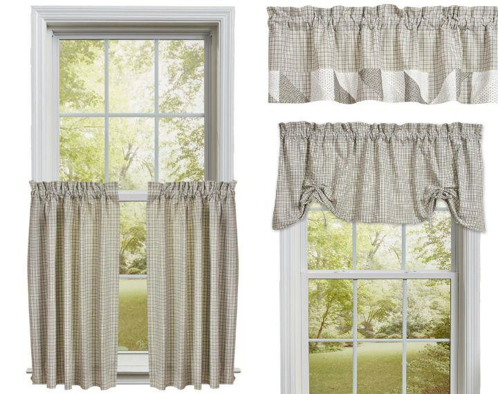 Millstone Patch Curtain Collection