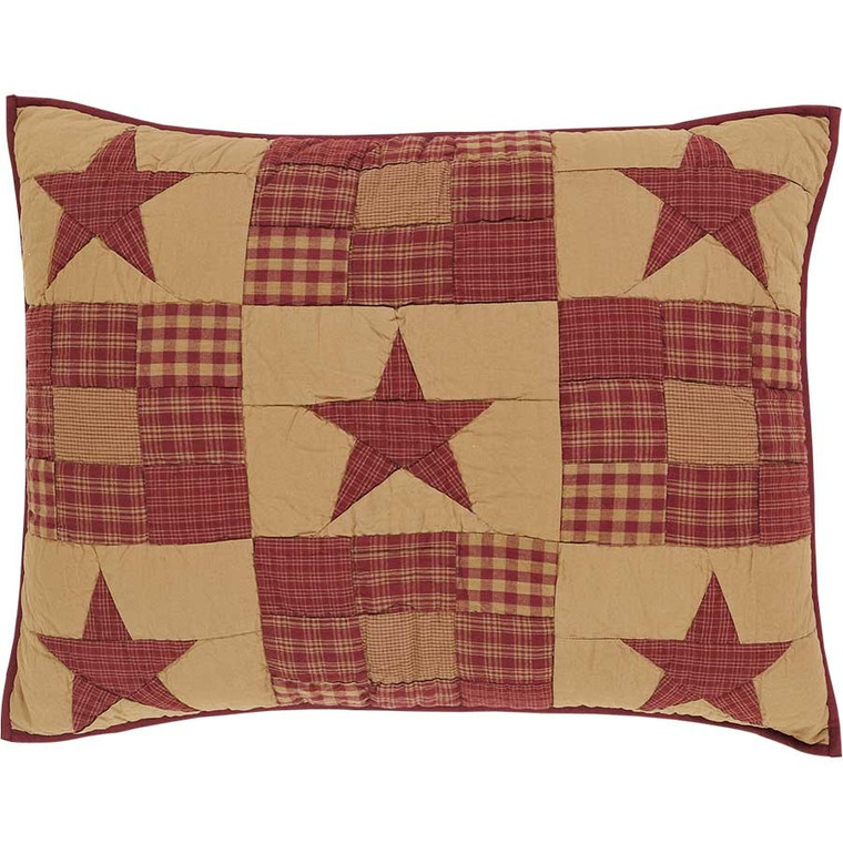 Ninepatch Star Pillow Sham - Standard