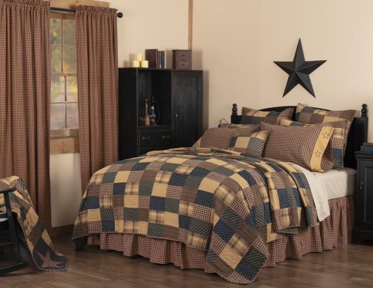 Patriotic Patch Bedding Collection