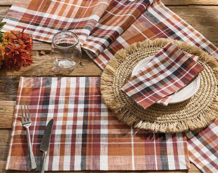 Russett Plaid Kitchen & Dining Collection