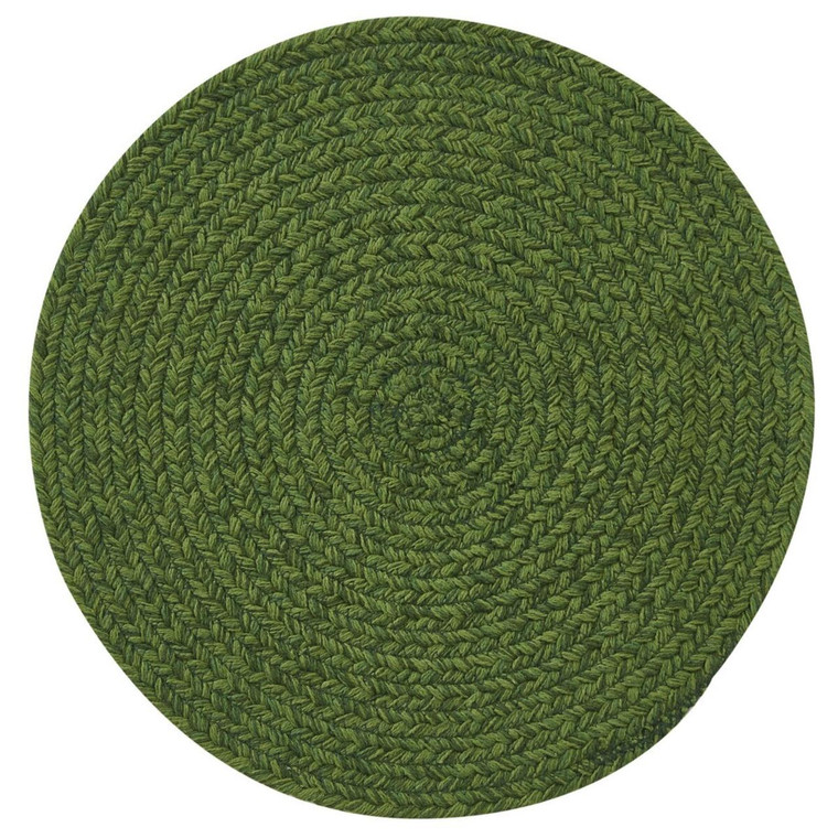 Spice Bin Braided Placemats - Basil Set of 6