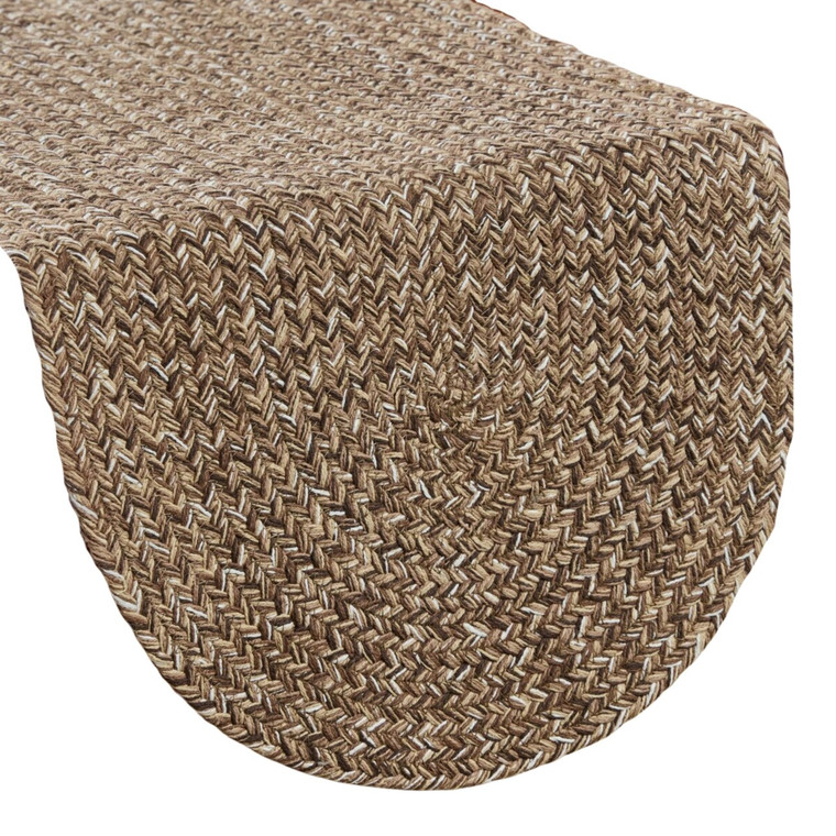 Spice Bin Braided Table Runners - Cocoa