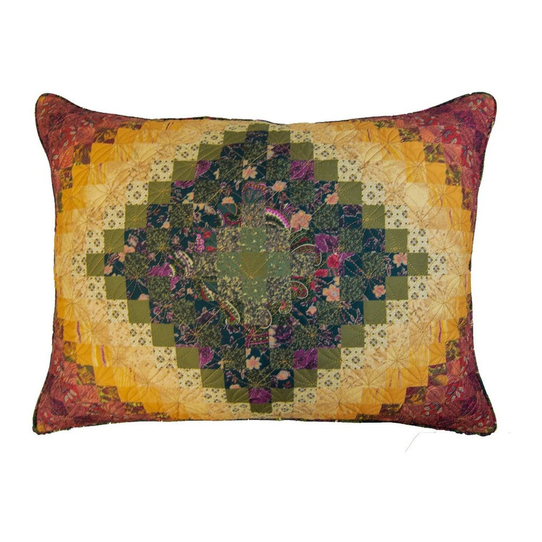 Spice Postage Stamp Standard Sham