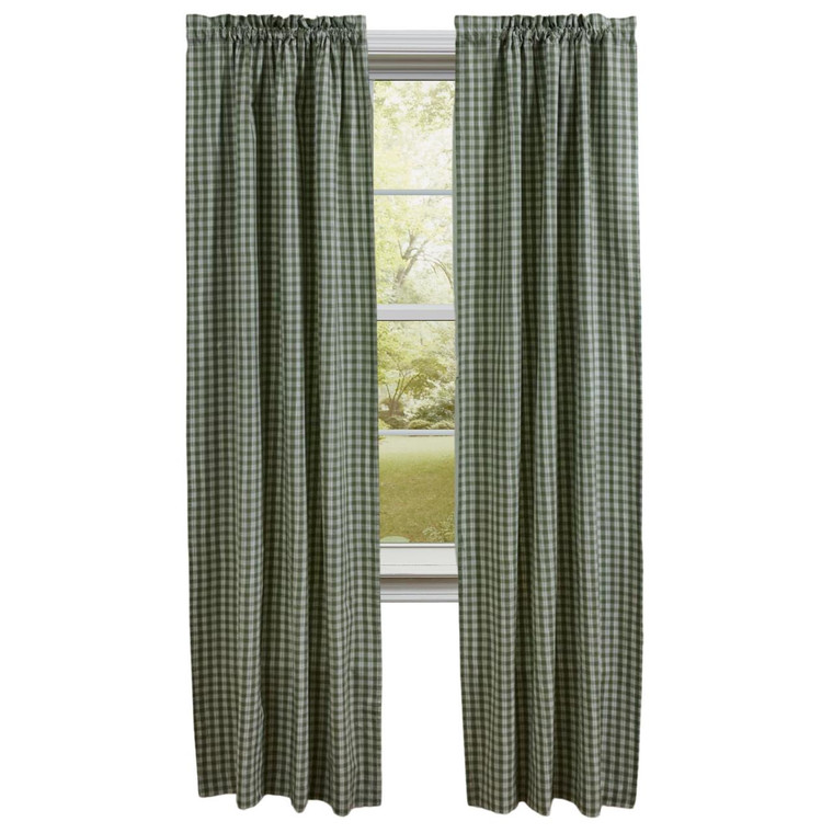 Stafford Ivy Panels - Lined 72x84