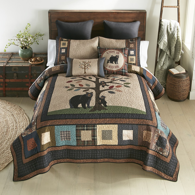 Tree of Love Quilt Set - With Shams